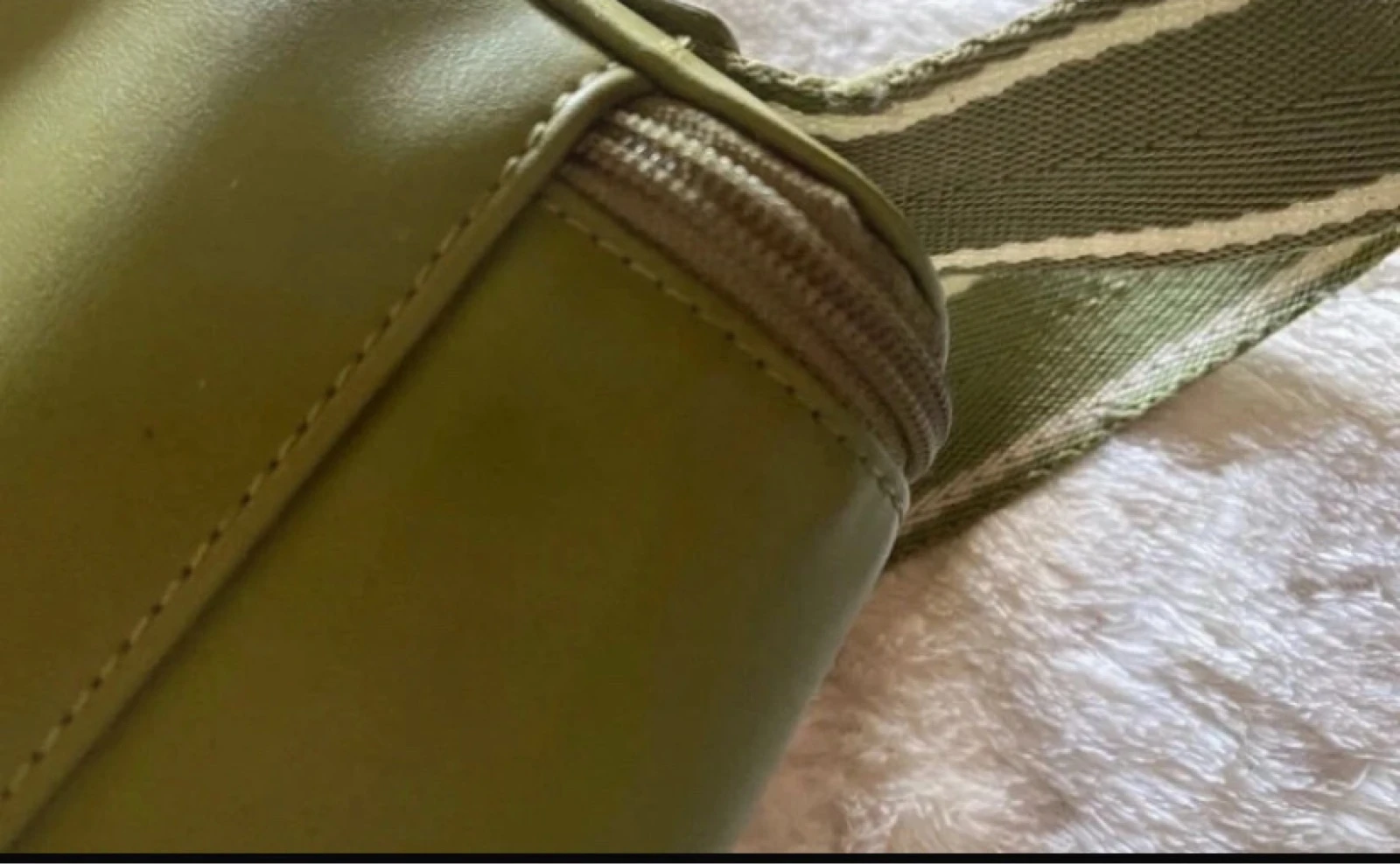Bolsa transversal Esprit cáqui vintage Y2K com vários bolsos estilo cargo na moda – photo 11